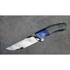 NEBULA авторський складаний ніж ручної роботи Androshchuk Knives, сталь ZDP-189, 67 HRC, купити ніж Україна